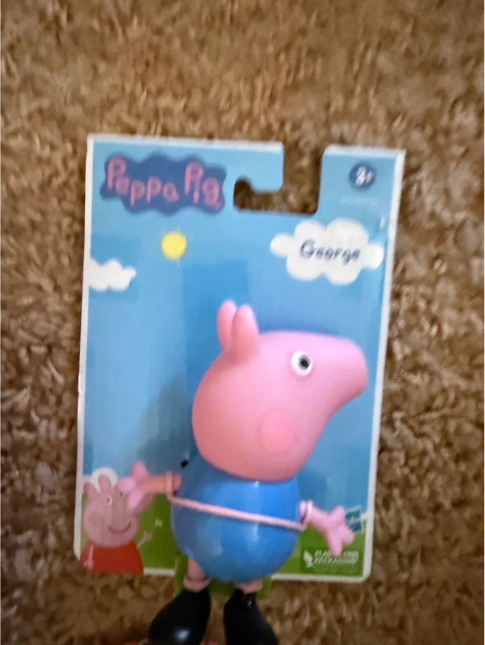 Peppa Pig bundle of 4 keychain plushie George dolls figures